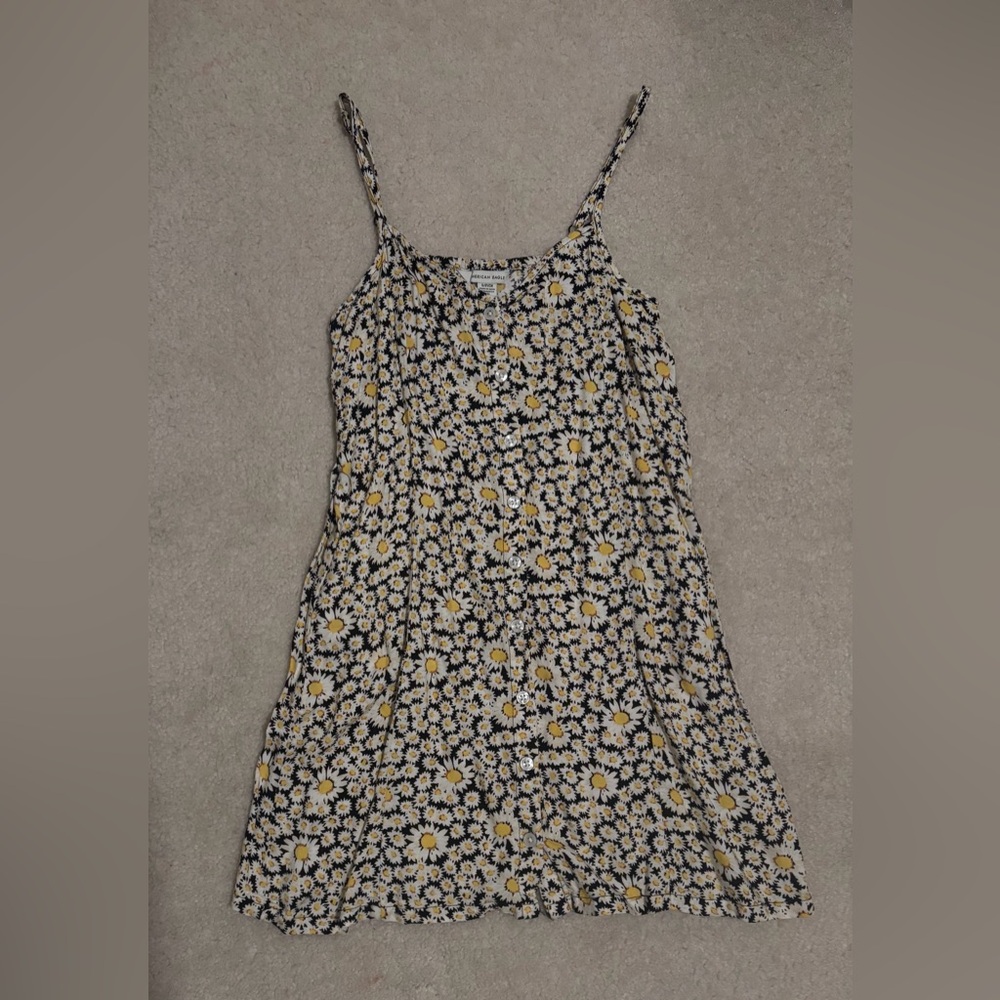 American Eagle Outfitters Casual Daisy Patterned Dress